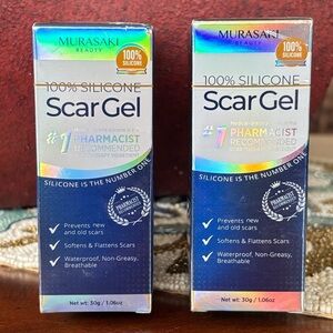 Brand New 5-Pack 100% Silicone Scar Gel Surgery C-Section Advanced Treatment